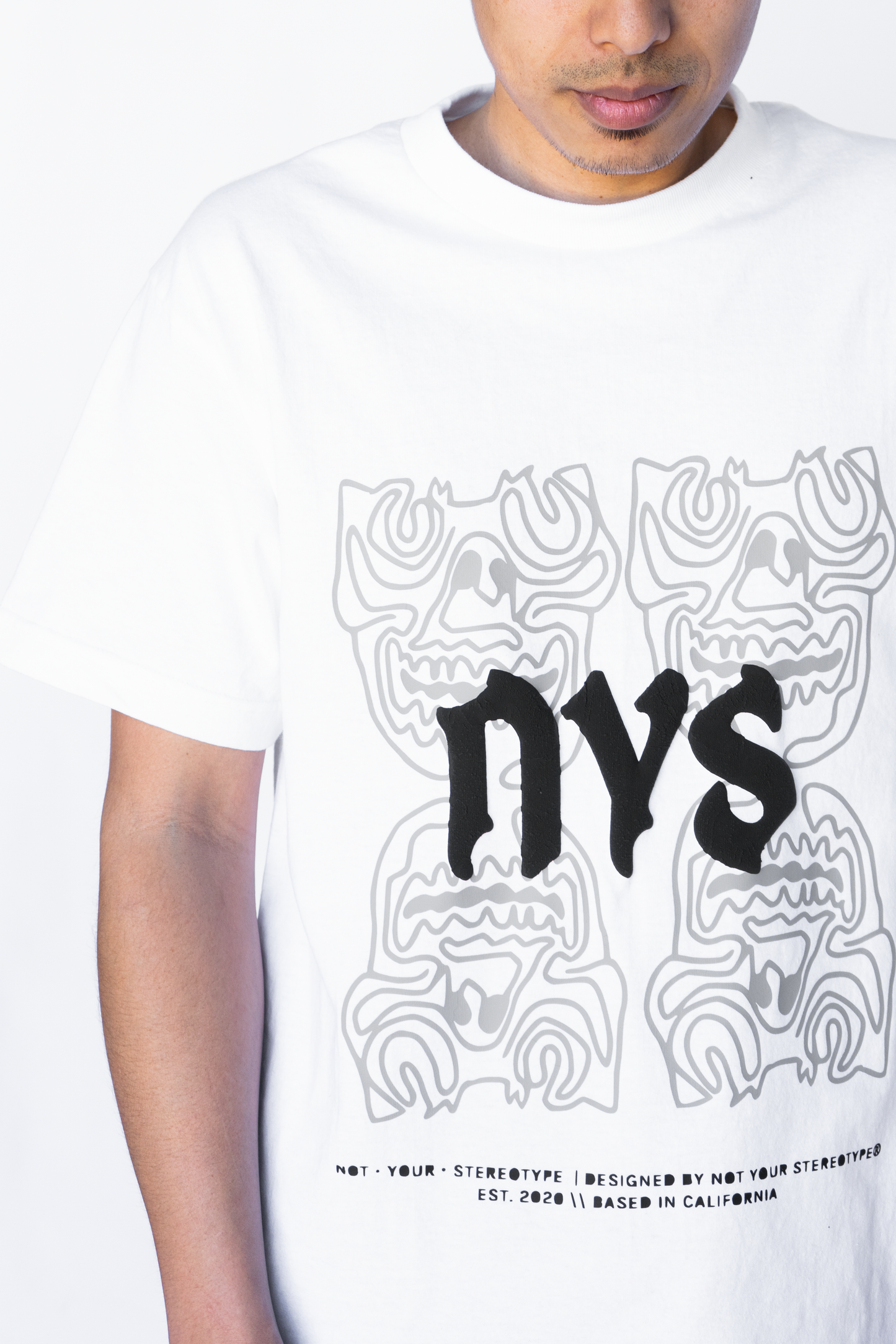 Skulls NYS Blackletter Tee